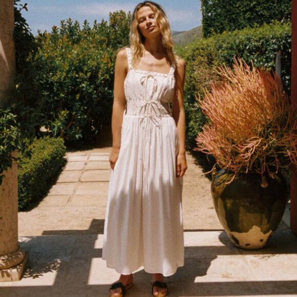 Christy Dawn Larissa Dress in Pearl size XL - Picture 7 of 10